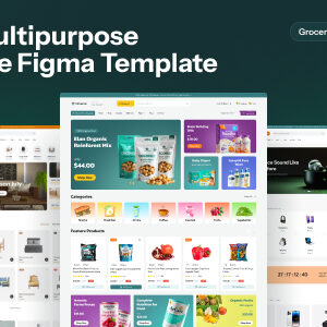 Omerce – Multipurpose eCommerce Figma Template
