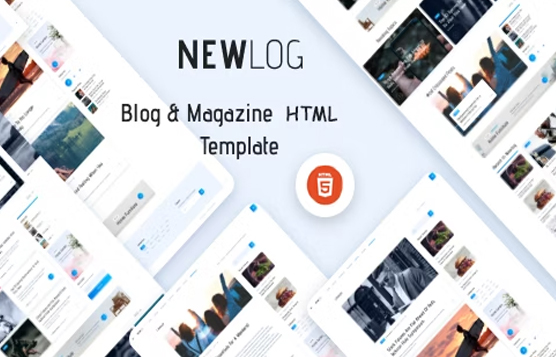 Newlog - Blog & Magazine HTML Template